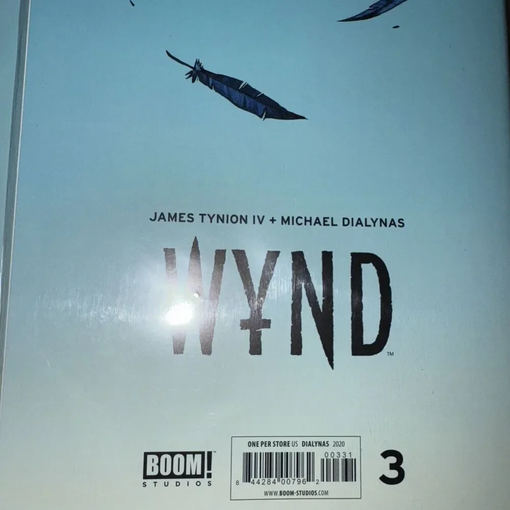 Wynd 3‎ & 4 Lot Unlockable One Per Store Virgin Variant Boom Studio Tynion